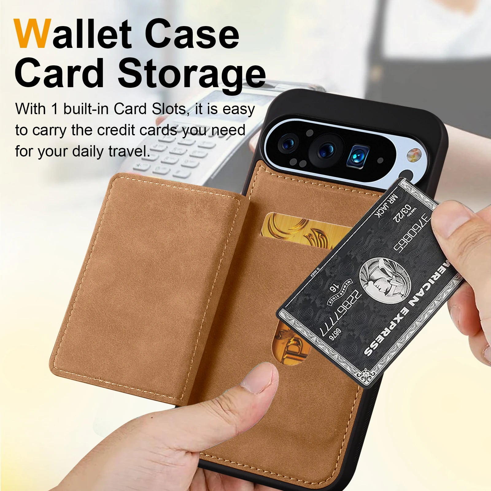 Luxury Business Leather Case For Google Pixel 10 9 8 Pro 9A 8A 9 10 Pro XL Magnetic Flip Wallet Card Slots Phone Cover