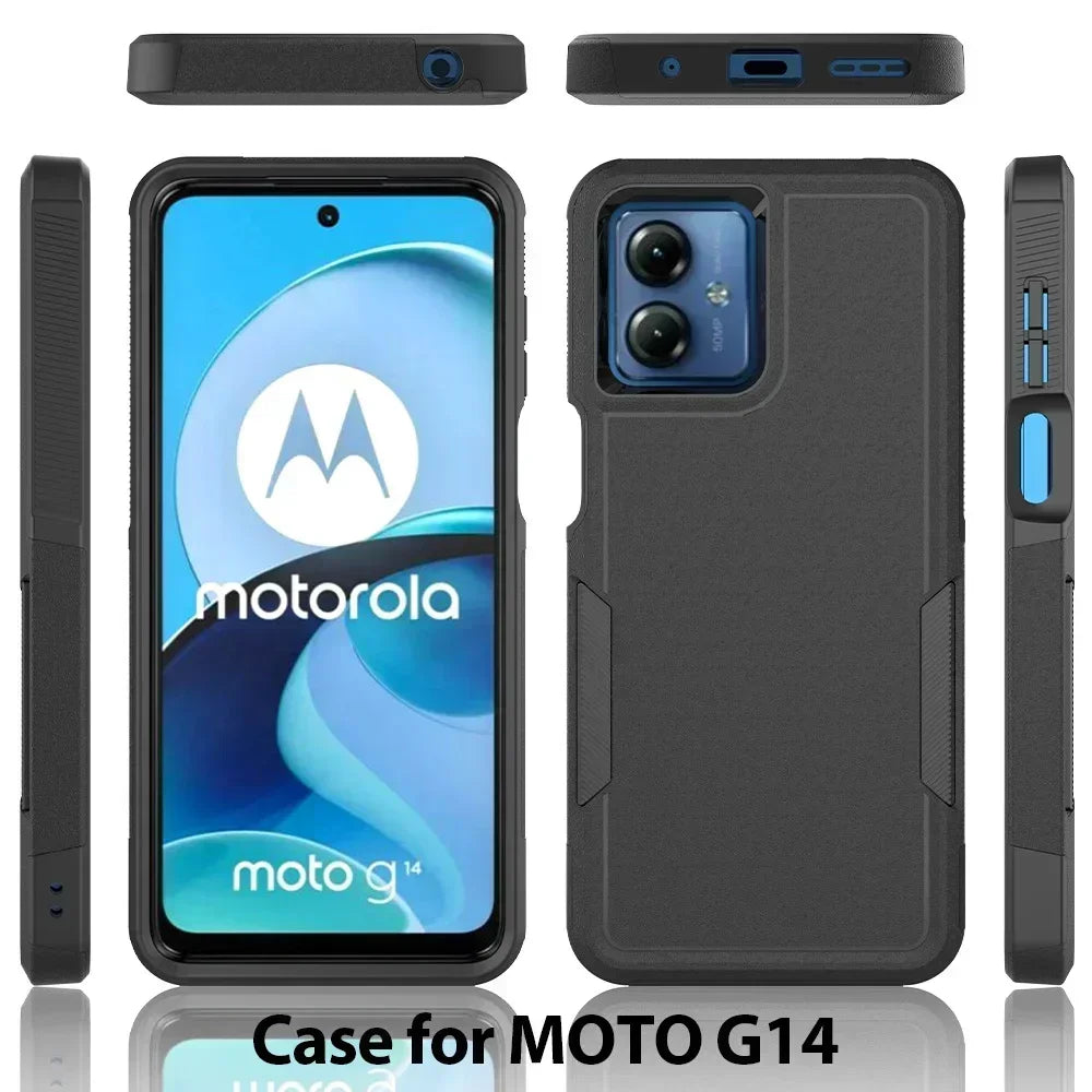 Rugged Armor Shockproof Phone Case For Motorola Moto G Stylus 5G 2025 Power 5G 2025 Play 2024 2023 PC+TPU Protection Back Cover
