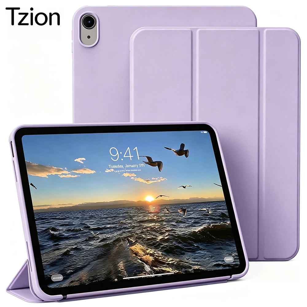 Case for iPad (A16) 11th Generation 11 Inch 2025, iPad 10th Generation Case 10.9 Inch 2022 Magnetic Flip Smart Cover Soft Shell
