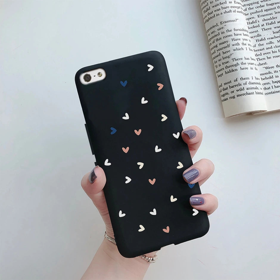 For iPhone 5 5S SE 2016 Case for iPhone 5 S Cover Silicon Cute Painted Case for iphone SE Cover Bumper for iphone 5S Phone Shell