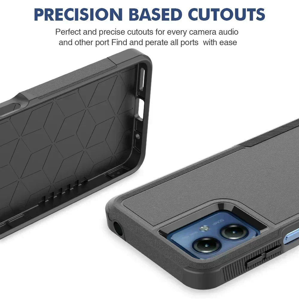 Rugged Armor Shockproof Phone Case For Motorola Moto G Stylus 5G 2025 Power 5G 2025 Play 2024 2023 PC+TPU Protection Back Cover
