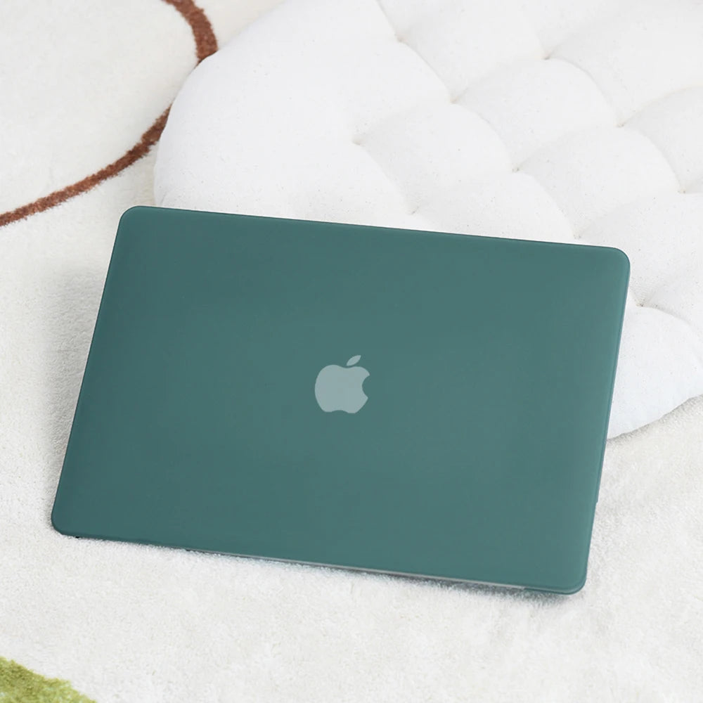 Frosted Laptop Case For Macbook Air 13 A2337 A1466 For Mac M1 Chip Pro 13 A2338 For Macbook Pro 14.2 16.2 Matte Protective Cover