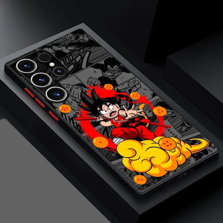 Dragon Ball Cool Case for Samsung Galaxy S26 S22 S21 S24 Plus S20 FE S25 Ultra Note 20 Ultra 10+ S23 FE Funda Back Phone Cover