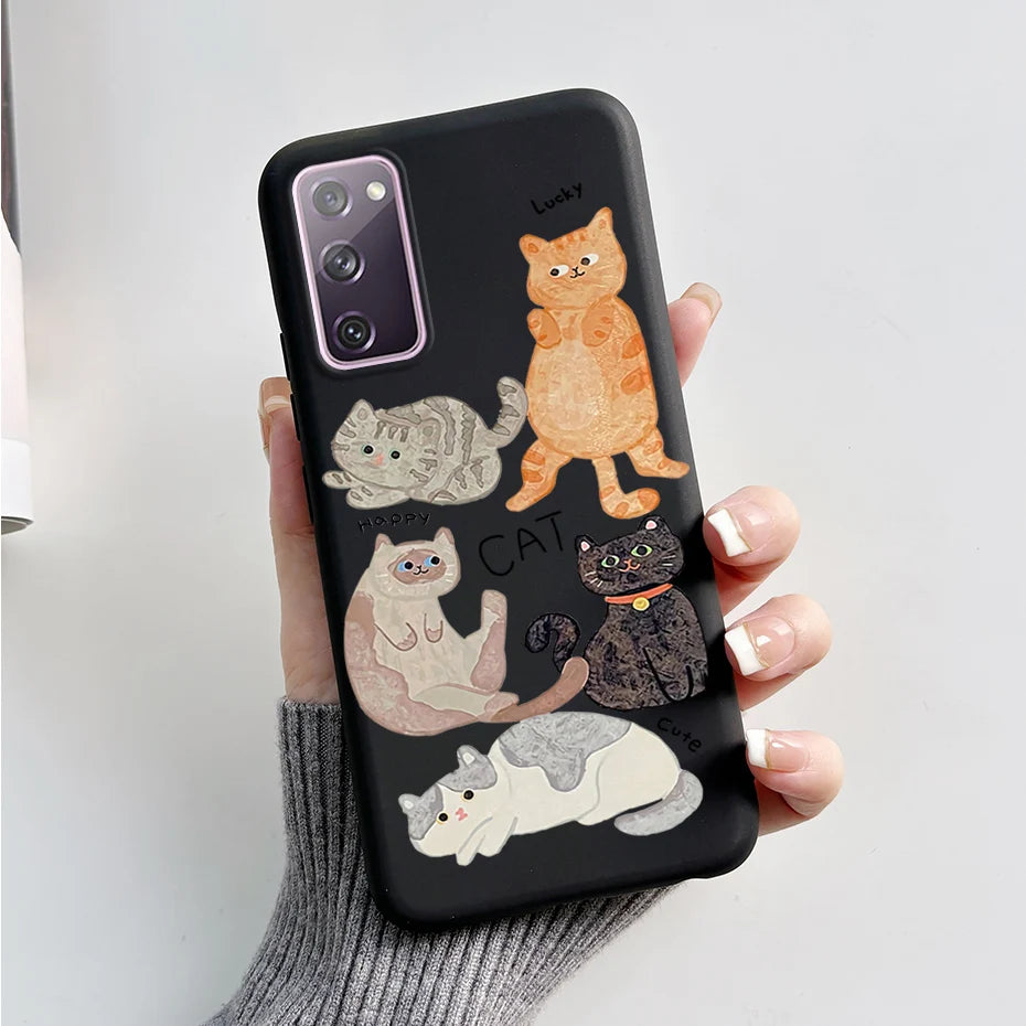 Case For Samsung Galaxy S20 FE Cover Candy Soft Silicone Phone Back Fundas For Samsung S20 Plus GalaxyS20 Ultra S20FE S 20 Cases