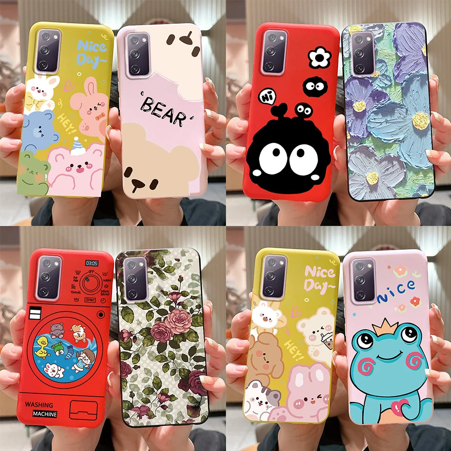 Case For Samsung Galaxy S20 FE Cover Candy Soft Silicone Phone Back Fundas For Samsung S20 Plus GalaxyS20 Ultra S20FE S 20 Cases