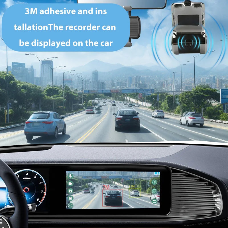 720P USB Dash Cam with ADAS & 170° Wide Angle – HDR/WDR Night Vision for Android Car Player