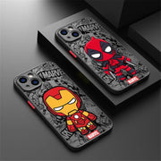 Hot Cool IronS-manS DeadpoolS Phone Case For Samsung Galaxy S25 S24 S23 S22 S21 S20 S10 FE Note20 Plus Ultra Lite 5G Back Cover