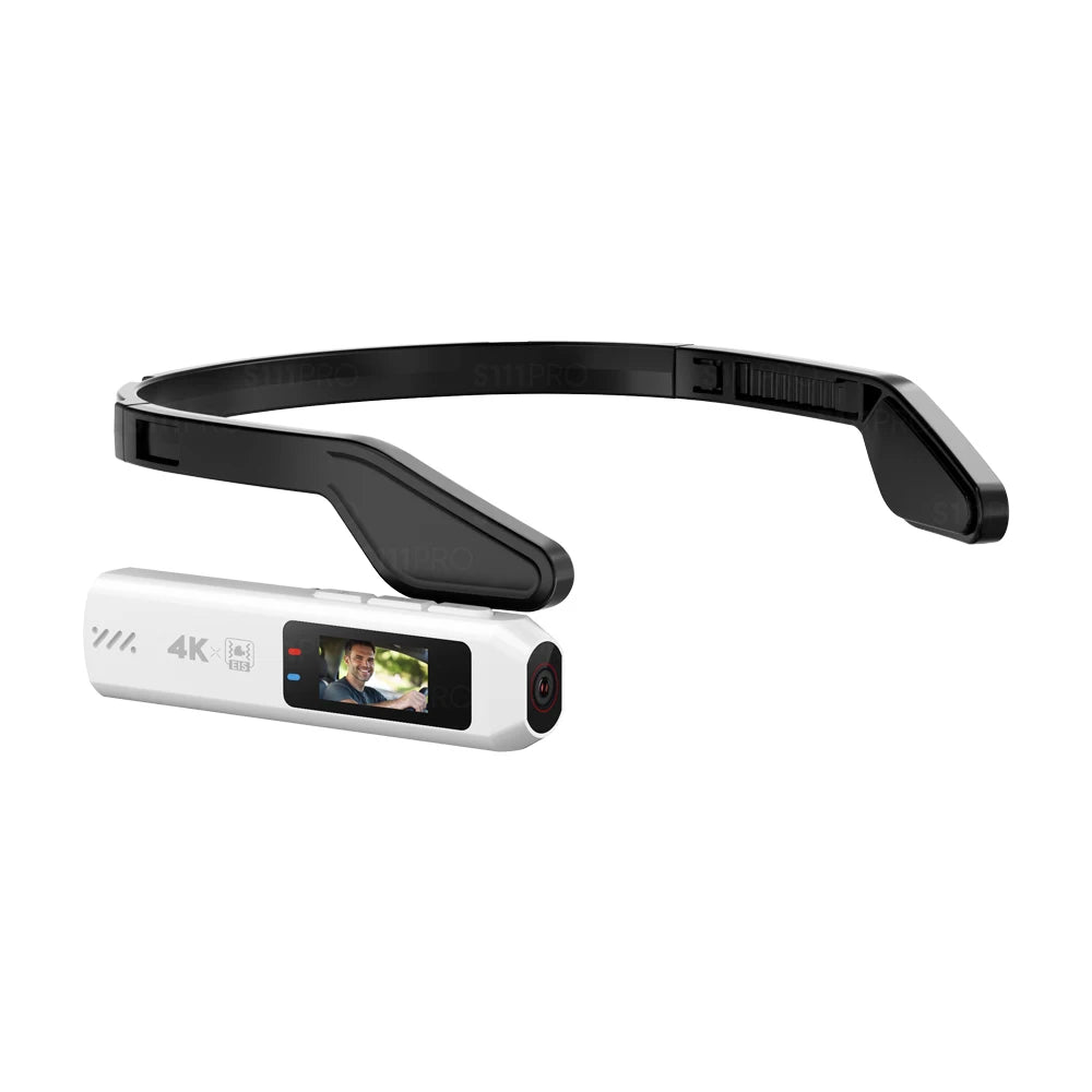 S111PRO 110° Wide Angle Head Camera 21g Ultra-Light Wearable Camcorder for Vlog Outdoor Sports
