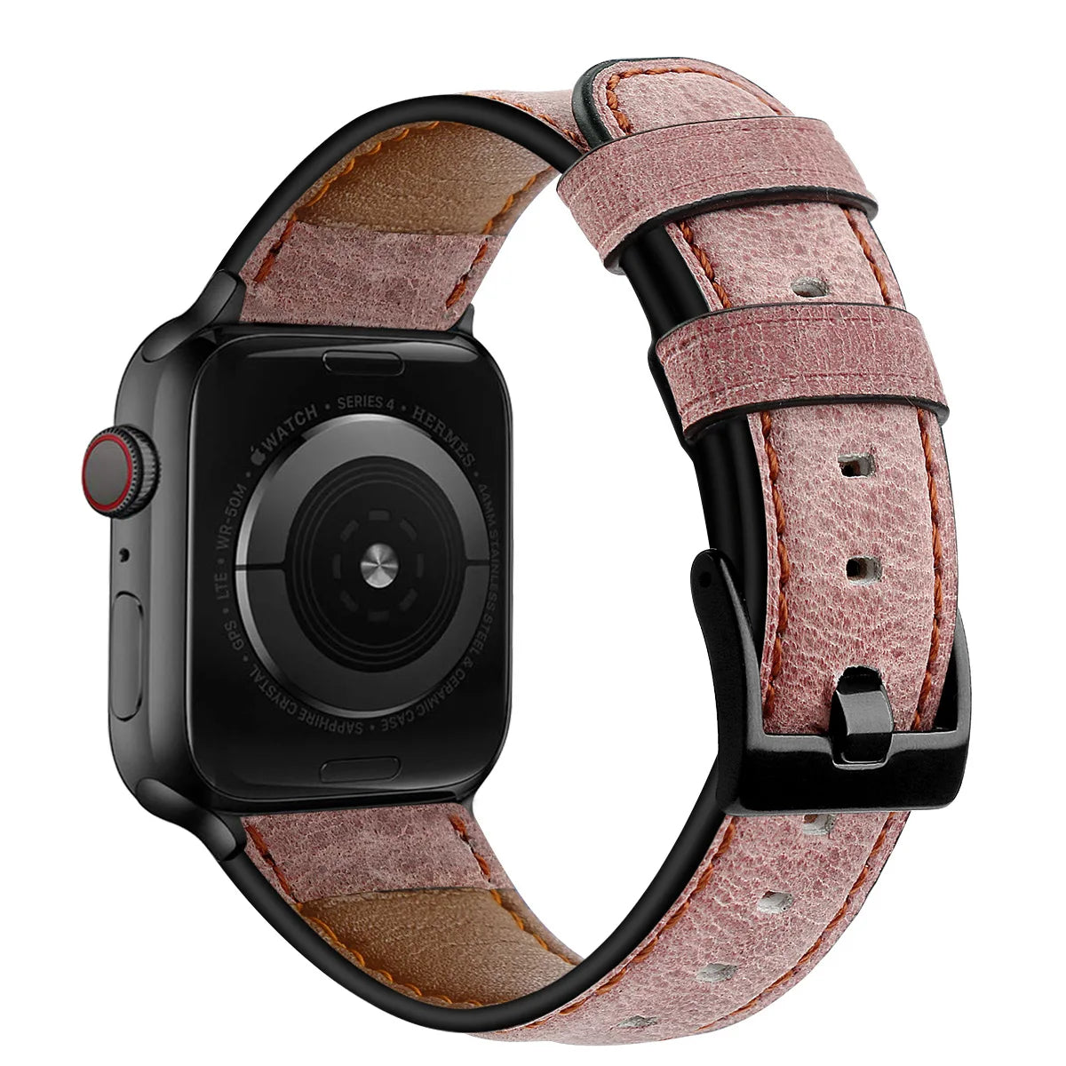 Leather Strap For Apple Watch Band 44mm 40mm 45mm 41mm 42mm 38mm 46mm 49mm bracelet Correa iWatch Series 10 9 8 Ultra 2 se 7 6 5