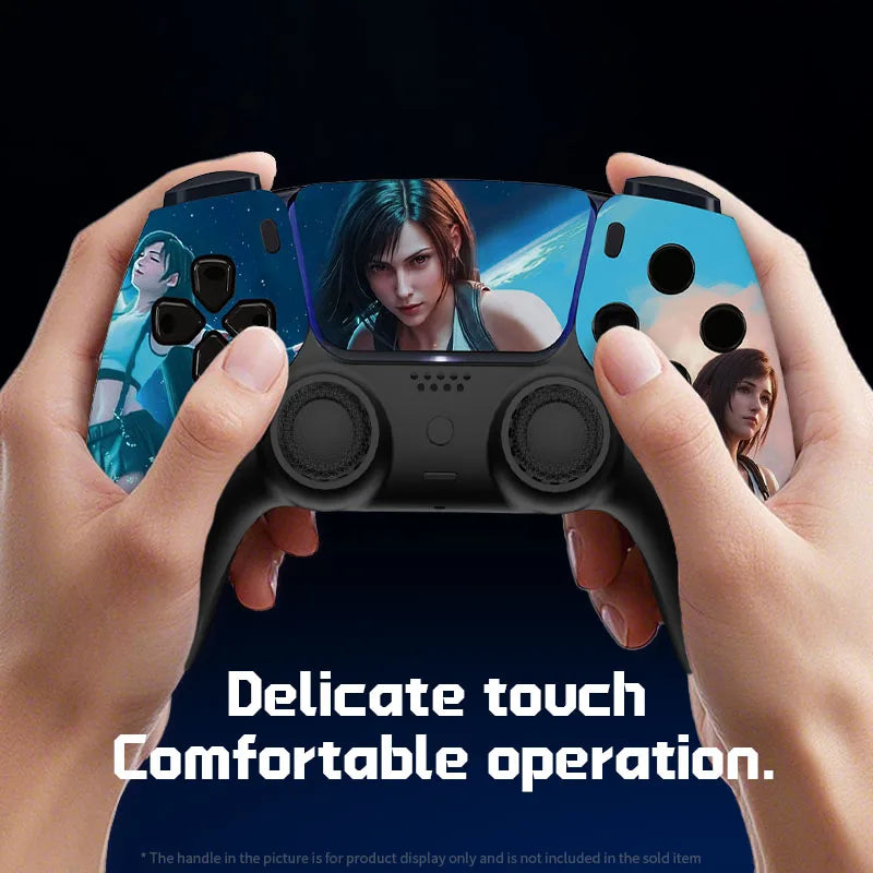 Redesigned and Replaced Front Shell Touchpad Compatible with PS5 Controller BDM-010, 020, 030, 040, 050 - Final Fantasy Pattern