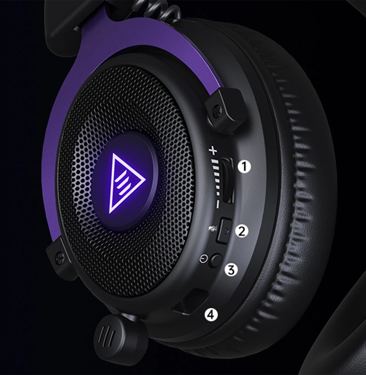 Oneodio EKSA E900 WT 2.4G Wireless Gaming Headset Tri-Mode Over Ear Bluetooth Headphones Gamer With Mic RGB For PC PS4 PS5 80Hr