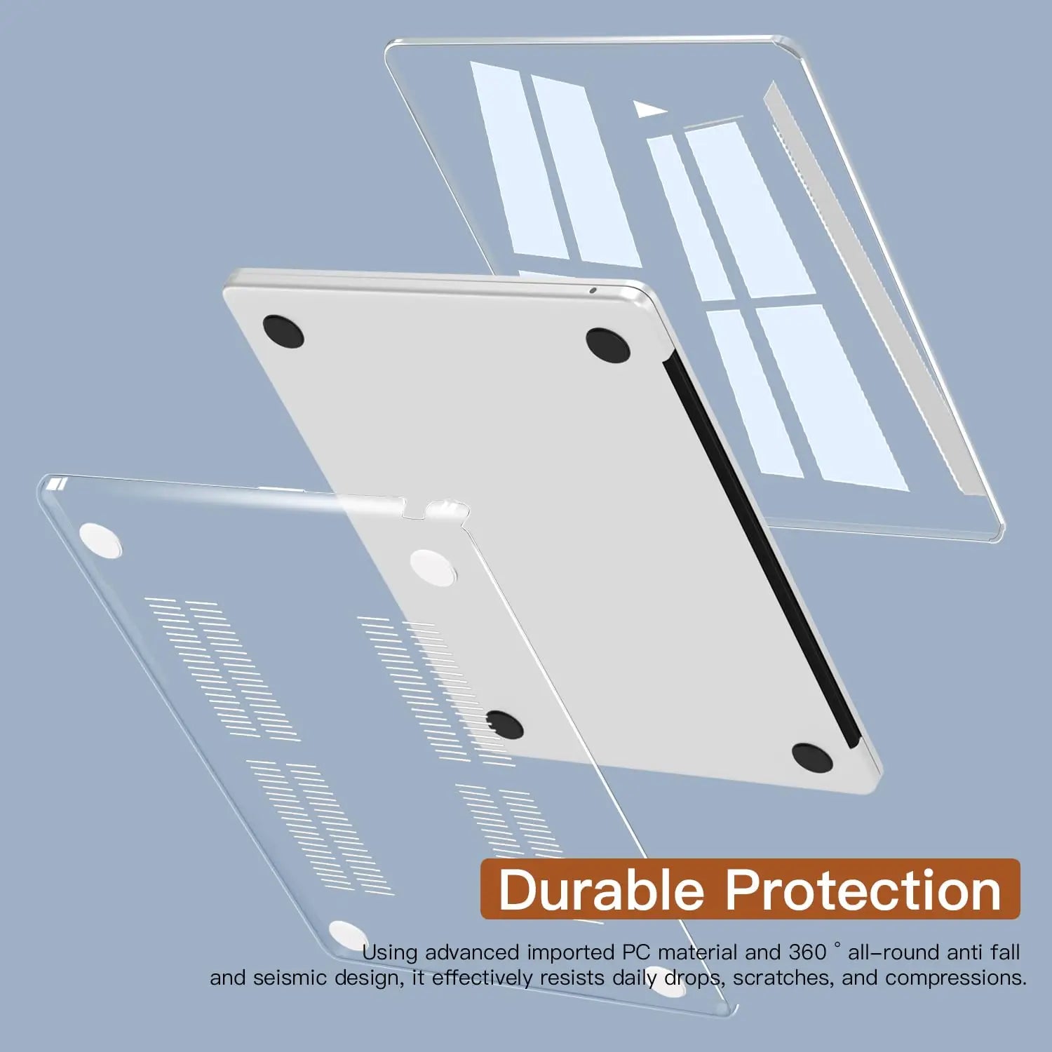Screen Protector Laptop Case For MacBook Air 13.6 M5 M4 Chip A3449 A3240 A2681 A3113 M3 Pro 13 A2338 Air 13 A2337 Keyboard Cover