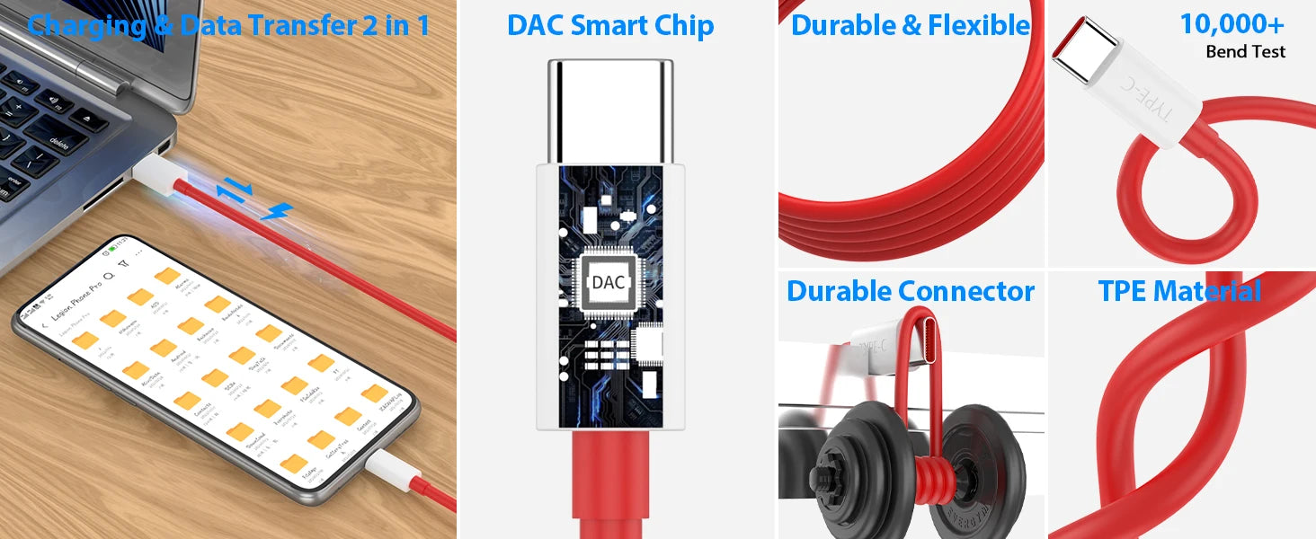 EU Plug 80W Ultra Fast Charger For OnePlus 8 9 10 11 12 13 Nord 2 2T N200 N300 5G OPPO Realme Type C USB SuperVooc Charge Cable