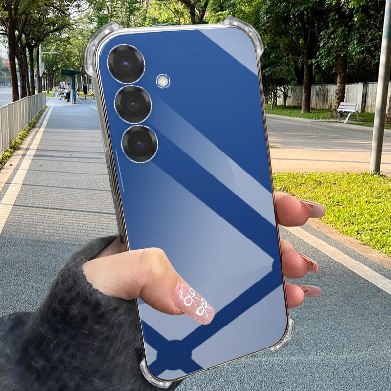 HD Clear Phone Case For Samsung Galaxy S25 S24 S23 S22 S21 S20 Pro Ultra 5G FE Plus + Edge  S25+ Soft TPU Transparent Back Cover