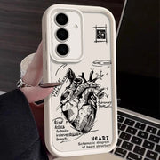 Soft TPU Case For Samsung Galaxy S26 S25 S22 S23 Ultra S24 FE A57 A56 A36 A55 A16 A17 A15 A37 5G Creative Pattern Phone Cover