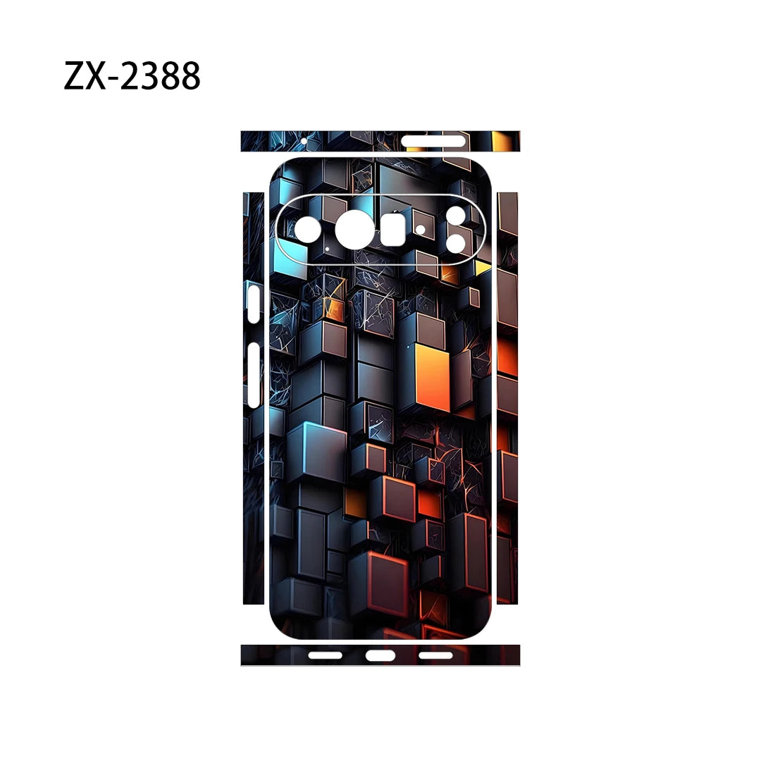 OSCARSKIN Z Decal Skin Wrap for Google Pixel 10 9 8 7 Pro 6 6A Back Screen Protector Film Cover Case Macaroon Wrap Sticker