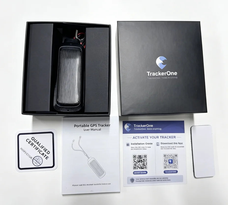 4G Hardwired GPS Tracker, Anti-Theft Real-Time Locator with Alerts & Route History (Subs.)
