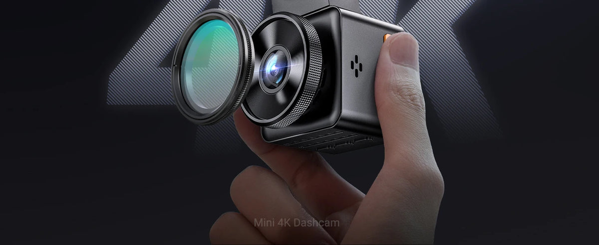 Vantrue E1 Pro 4K Mini DashCam Front STARVIS 2 Plate Pix™ HDR Night Vision Dash Camera for Car 5G WiFi&GPS Support 1TB Max