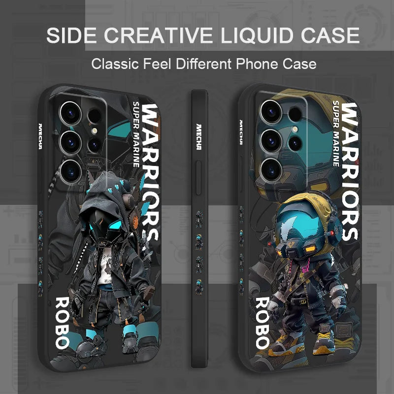 Trendy Cool Boy Phone Case For Samsung Galaxy S25 FE S24 S23 S22 S21 S20 S10 S10E Ultra Plus Note 20 Ultra 10 Plus Cover