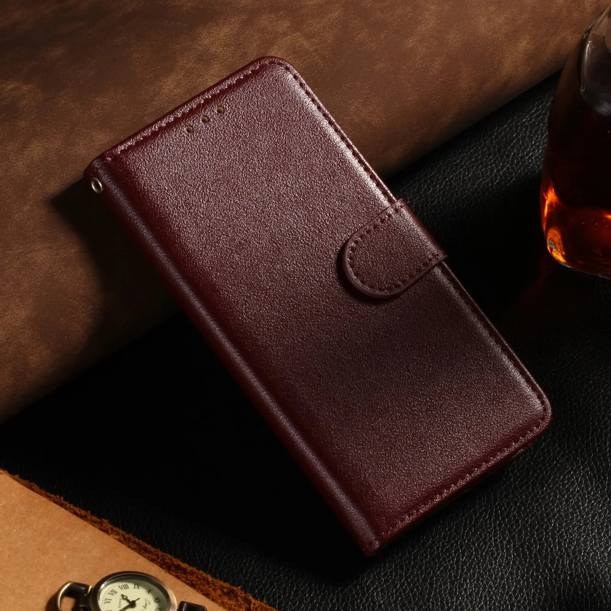 Leather Case for Samsung Galaxy A14 A05 A05S A33 A13 A12 A21S A20E A24 A54 A51 A53 A34 A32 A10 A22 A25 Coque Flip Wallet Funda