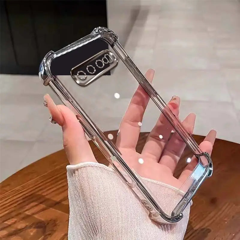 Phone Case For Google Pixel 10 9 7 8 Pro 9A 8A 7A 9 10 Pro XL Plxel 10A Case Four Corners Thickening Silicone Soft back cover