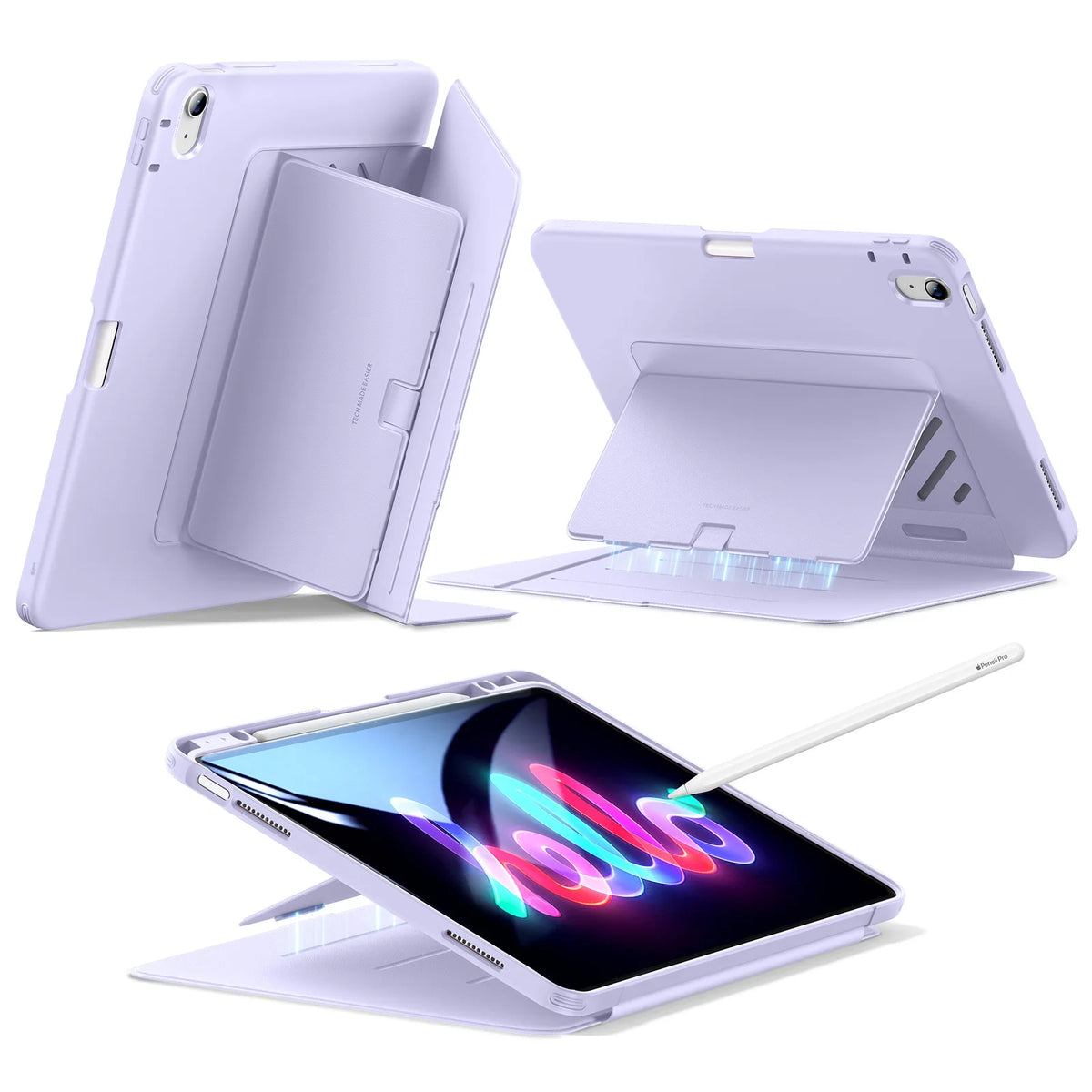 ESR for iPad Air 11 Inch Case M4/M3/M2 (2026/2025/2024) Powerful Magnetic Cover for iPad Air 5th/4th Gen (2022/2020)Auto Wake