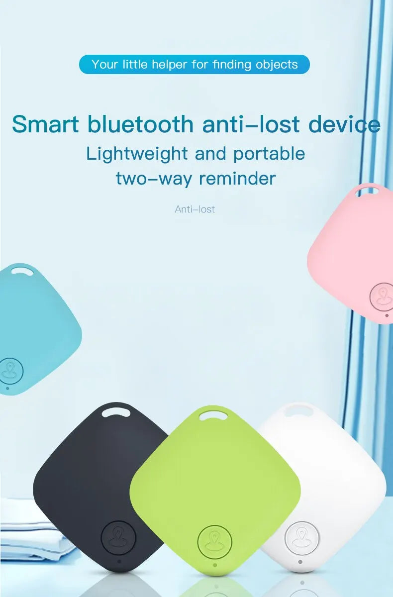 Mini GPS Tracker Anti-Lost Alarm Reminder Travel Luggage Finder Gear For Daily Item Finding Locator Tag Key Wallet Bag Finder