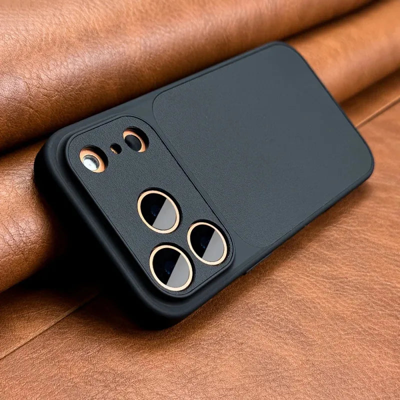 Luxurious New Orange Retro Phone Case For iPhone 17Air 16 15 14 17Pro 17PromaxSoft-sided hard case