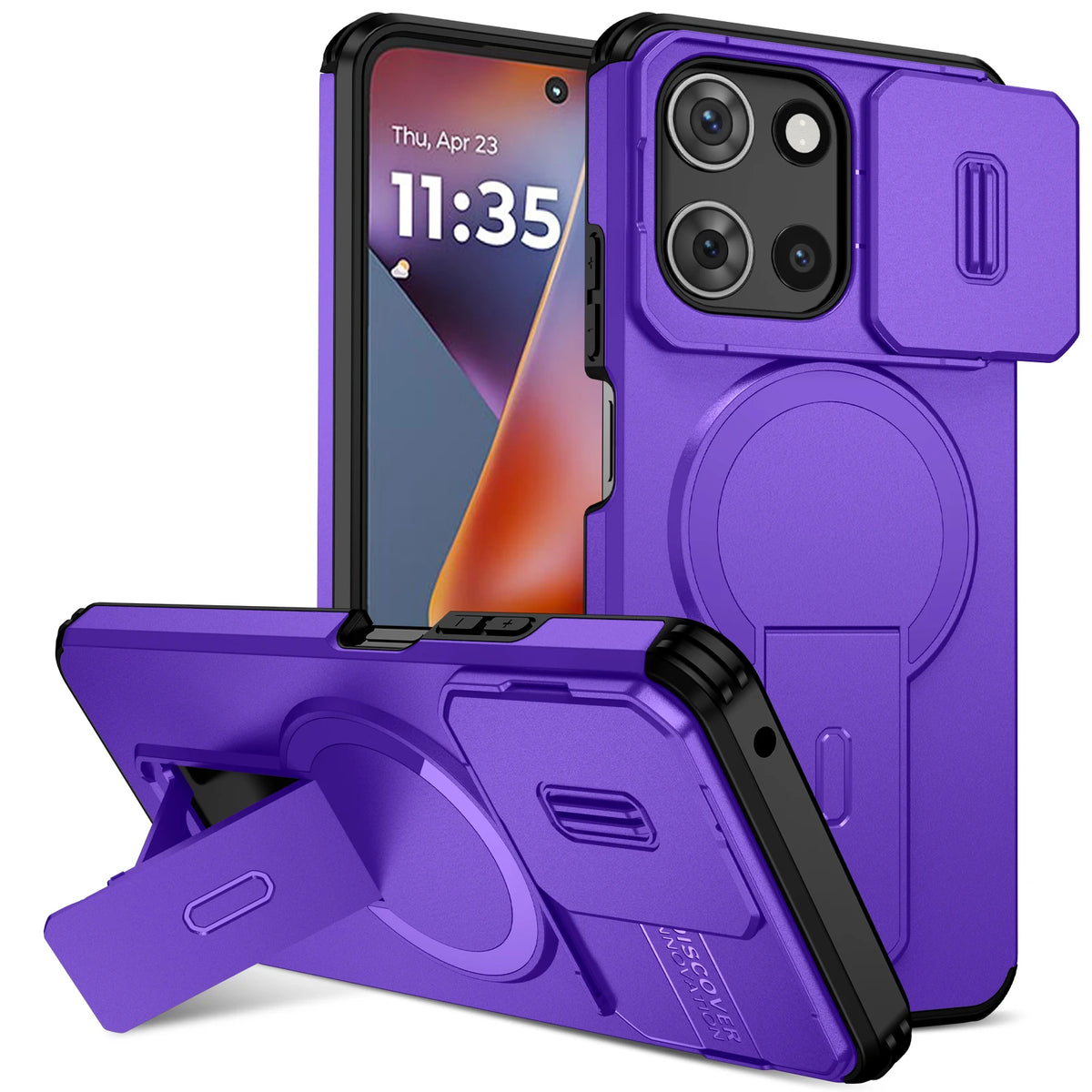 New Armor Bumper Shockproof Phone CaseFor Motorola G Play 2026 2025 Hard Cover Case For  MOTO G Power  G 5G EDGE 2024 G STYLUS