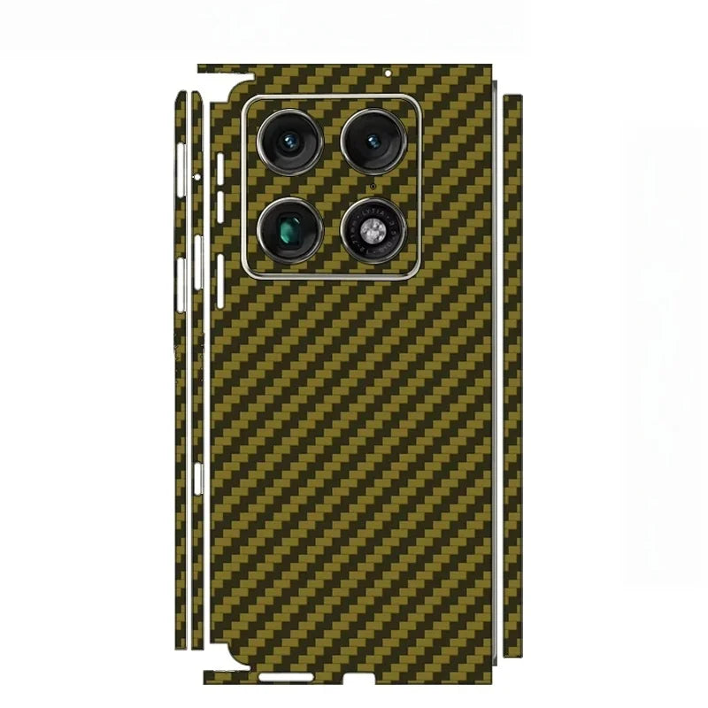 For Motorola Moto Razr Fold 3D Carbon Fiber Skin Wrap skticker Film Full Cover Back Film Cover For Moto Razr Fold
