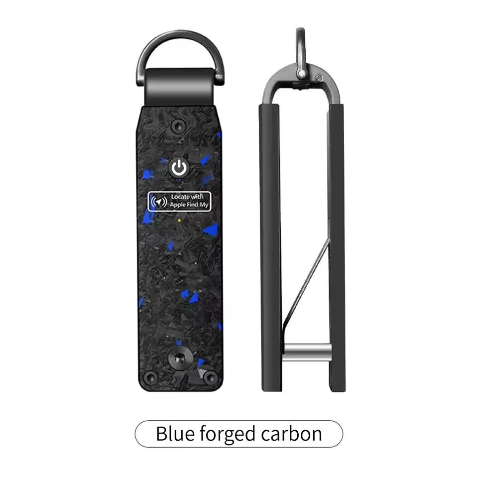 Air Keychain Car Key Chains with GPS Tracker Key Finder Built-in Airtag Chips Works with Apple Find My iOS Only Key Organizer