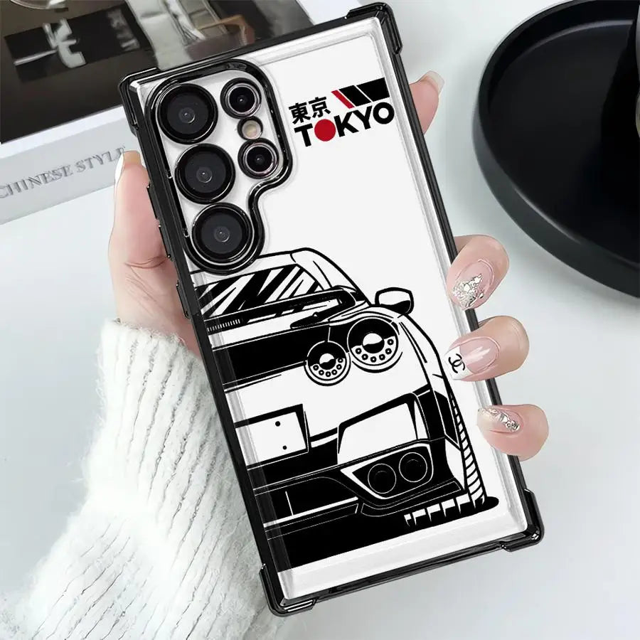 Phone Cover Case for Samsung Galaxy S25 S22 Ultra S24 S25Edge S23 S20 FE S21 Plus J-D-M Dream Car